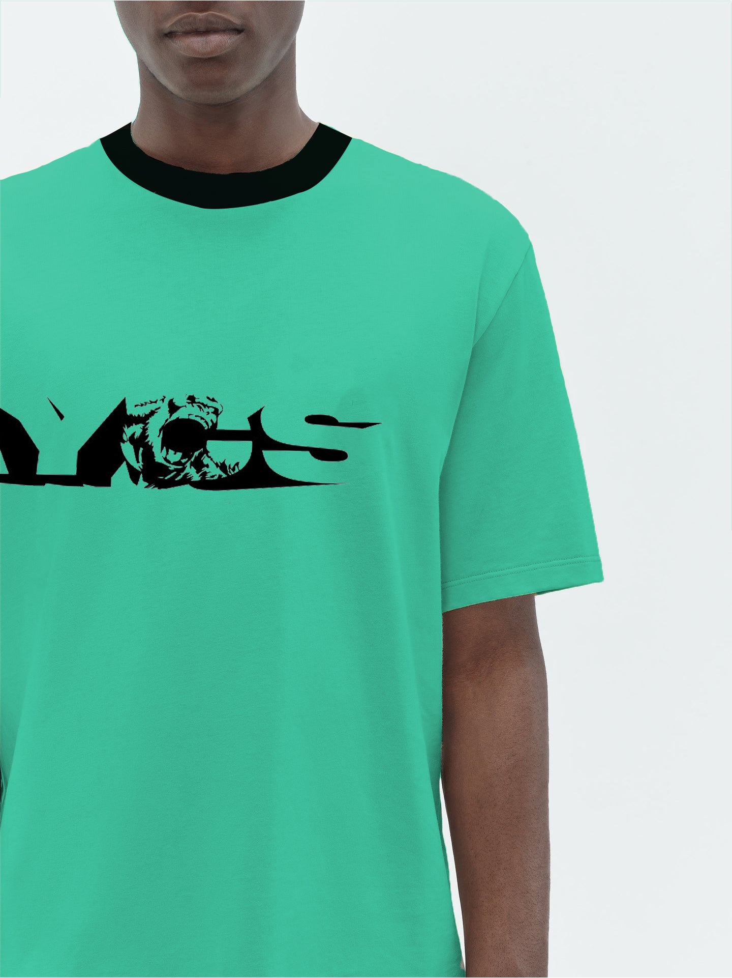 Kong Lives Oversized T-shirt (Green)- AYCS