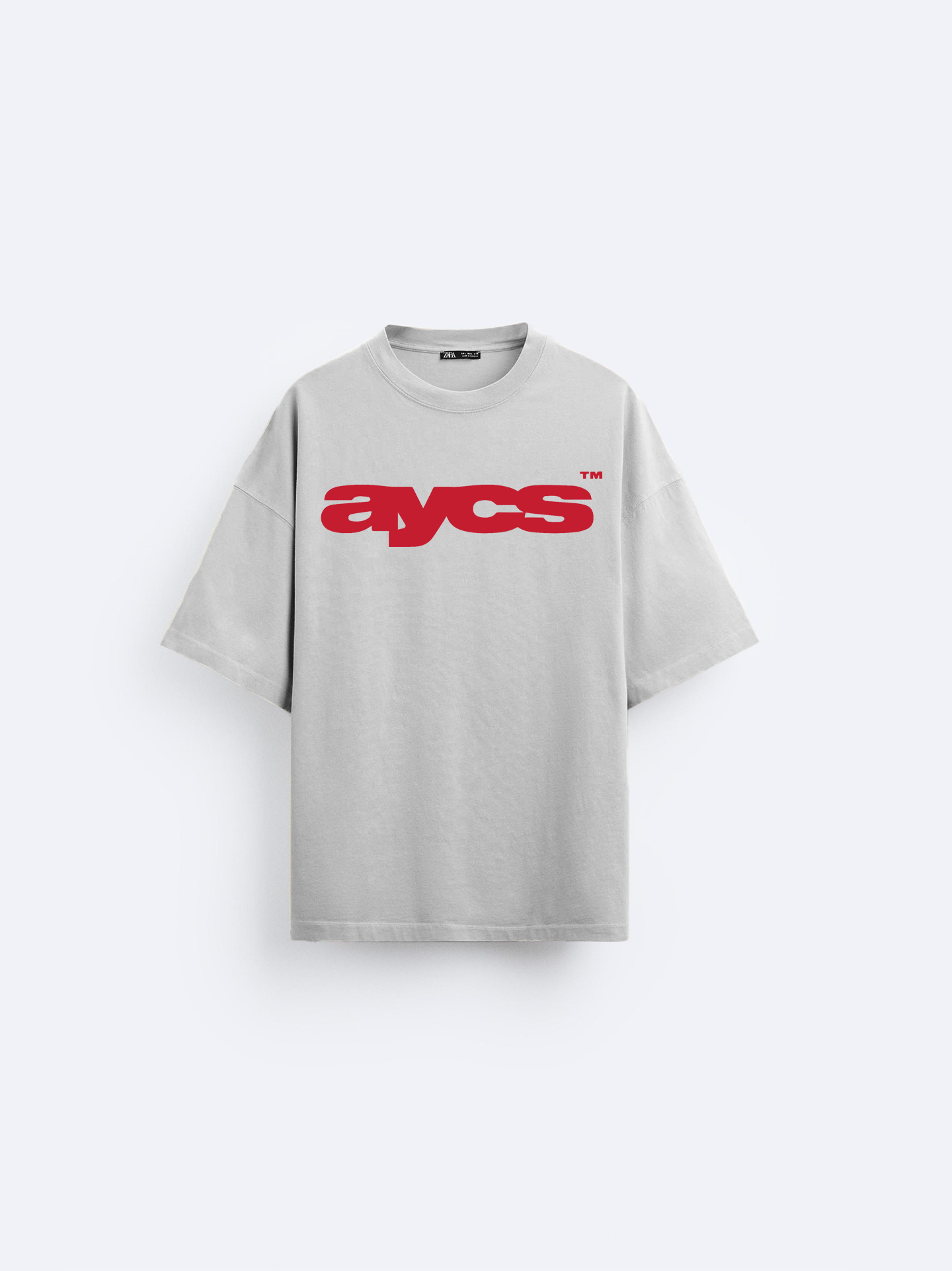 Grey Beyond Oversized T-Shirt-AYCS