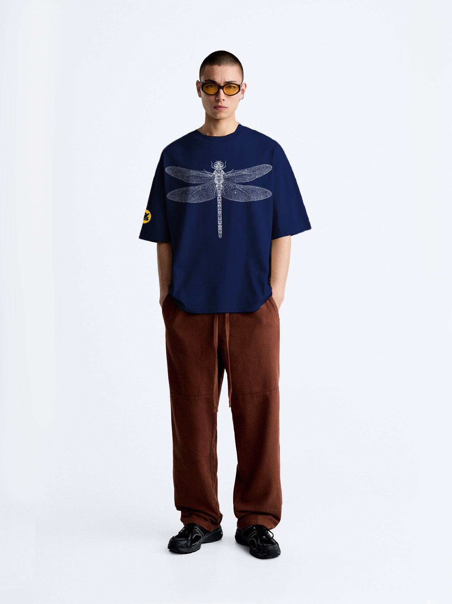 NavyBlue Dragonfly T-shirt -AYCS