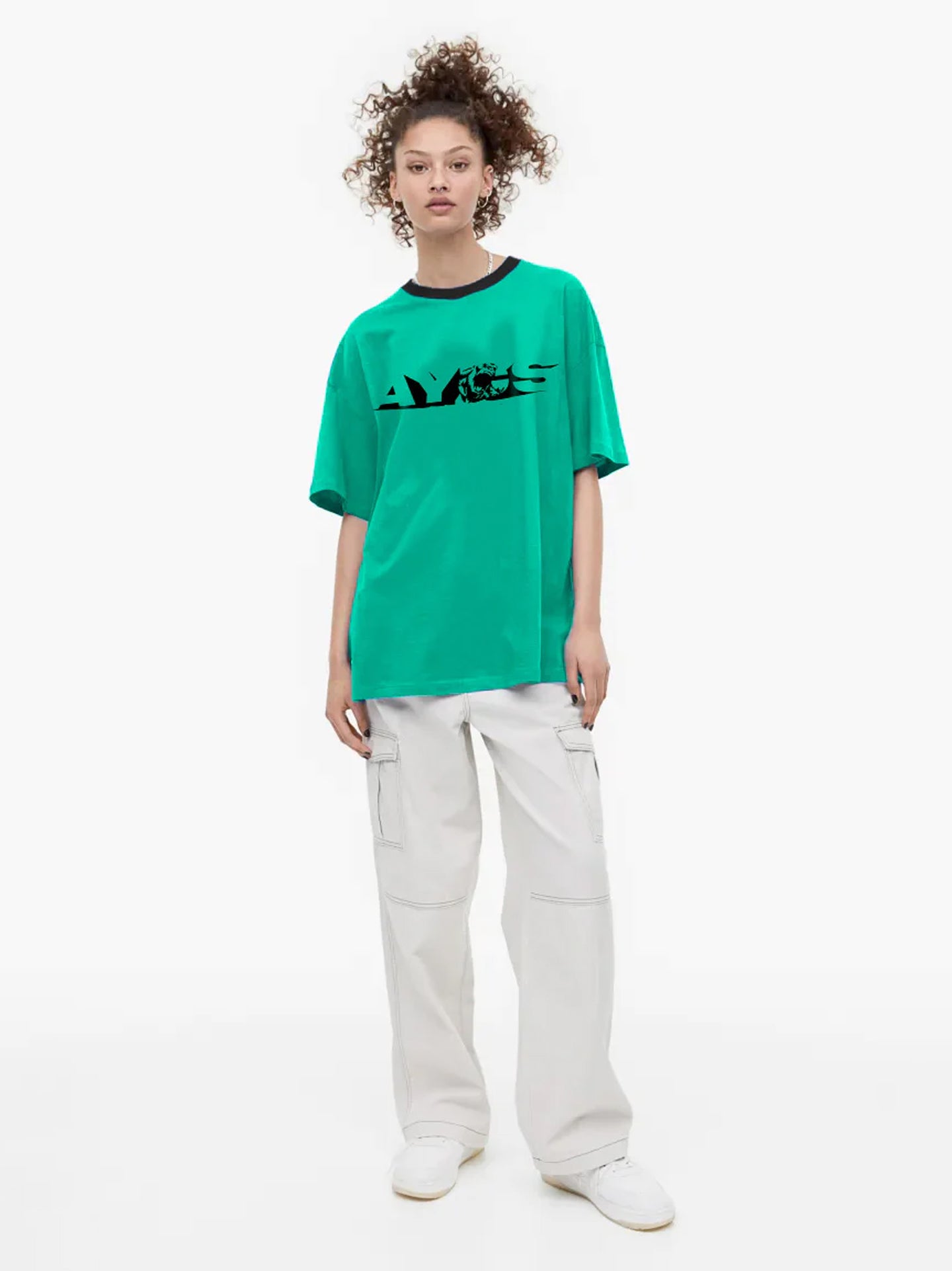 Kong Lives Oversized T-shirt (Green)- AYCS