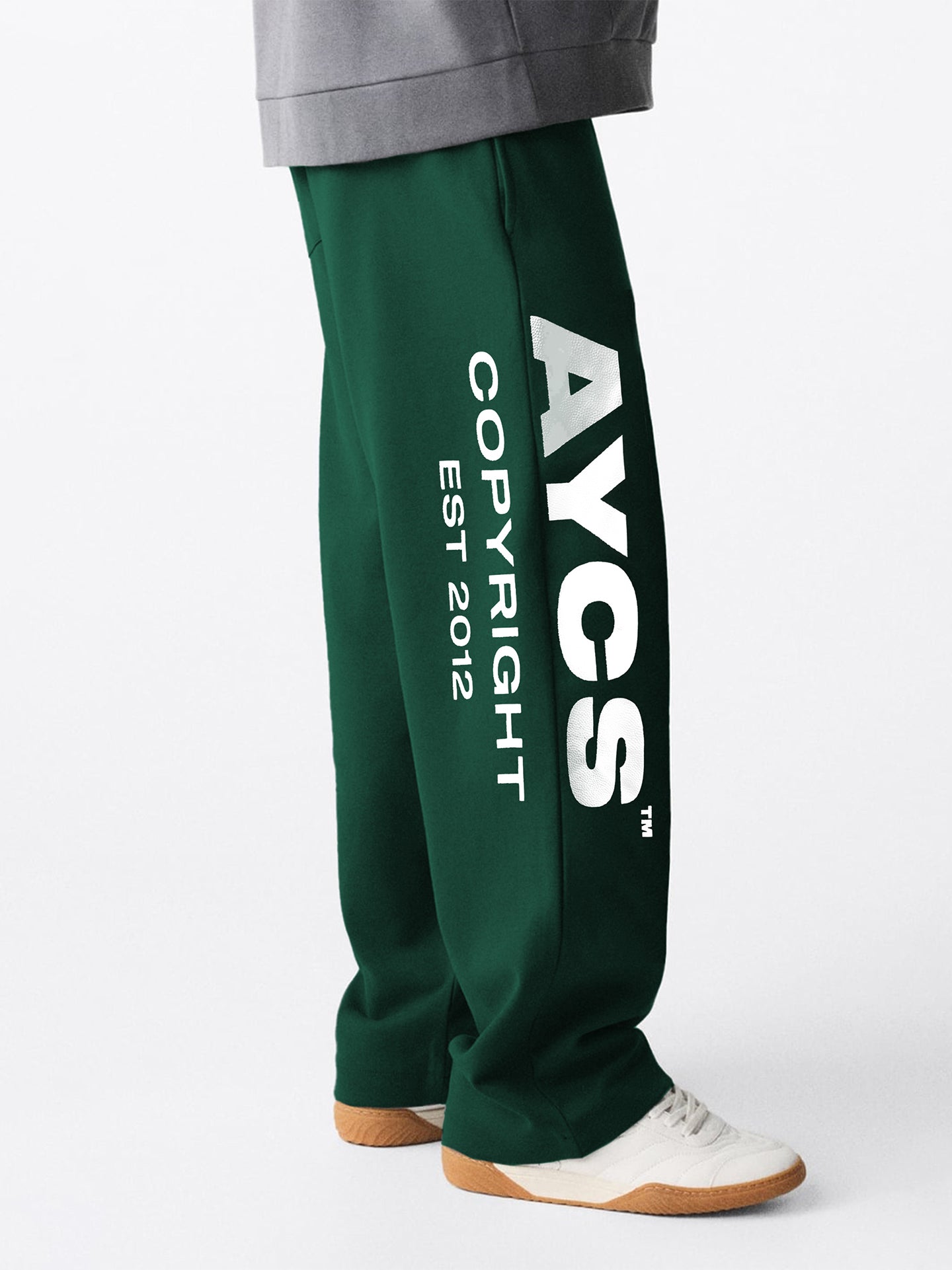 OG Logo Oversized Joggers (Green)- AYCS