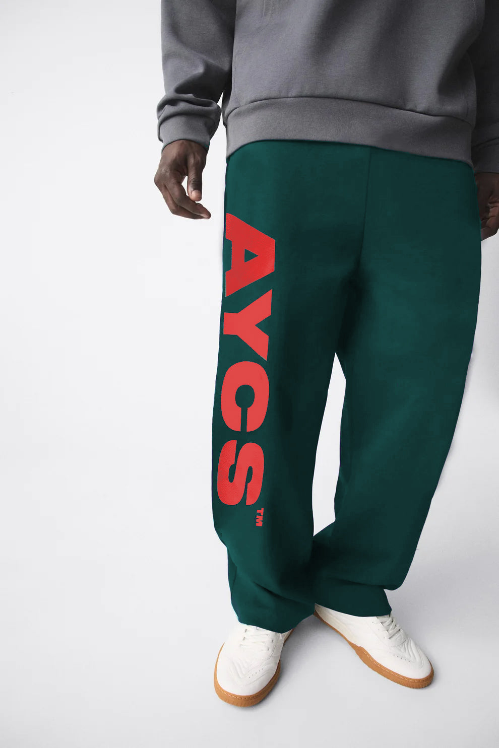 OG Logo Oversized Joggers (Dark Green )- AYCS