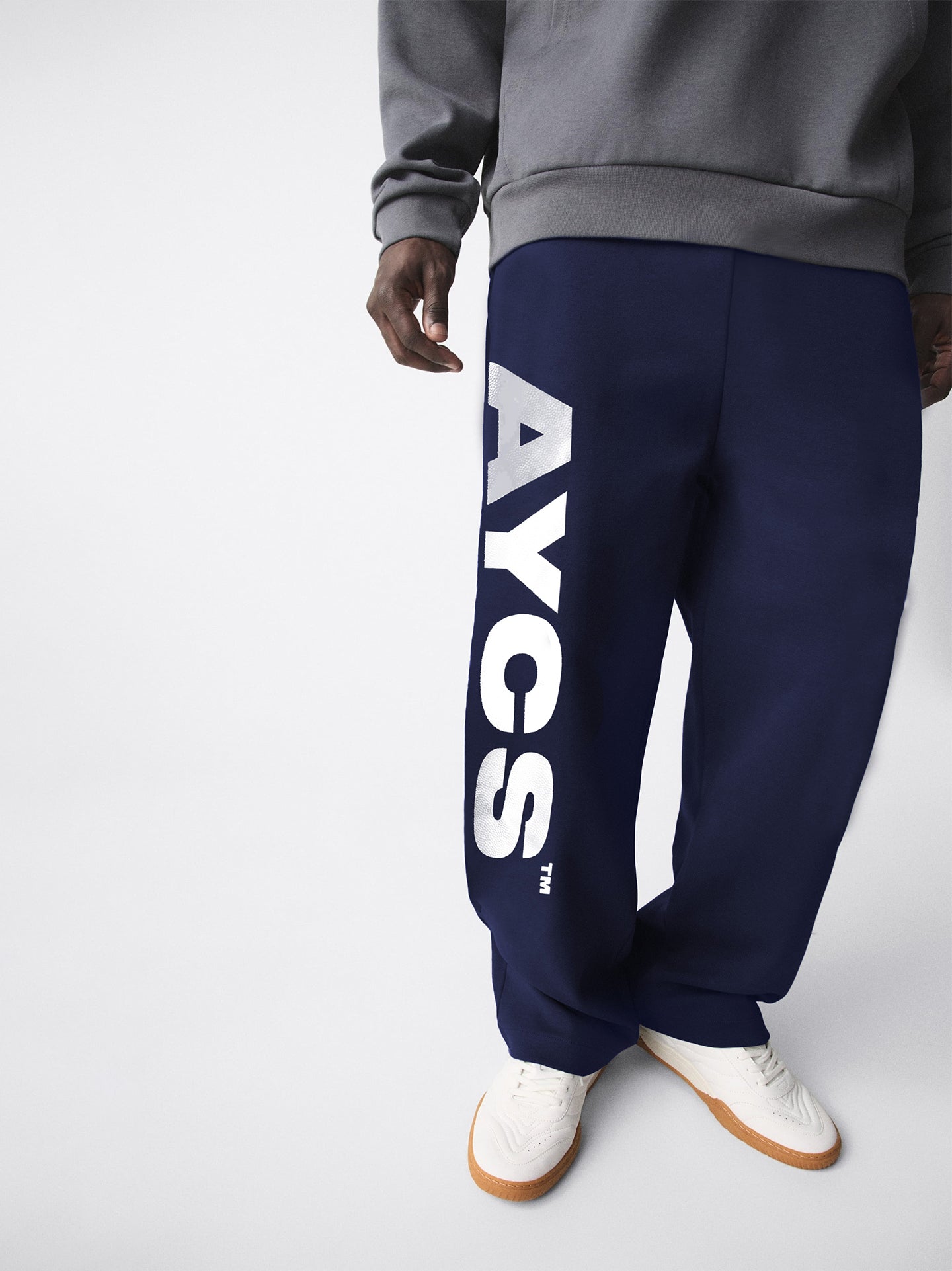 OG Logo Oversized Joggers (Navy)- AYCS