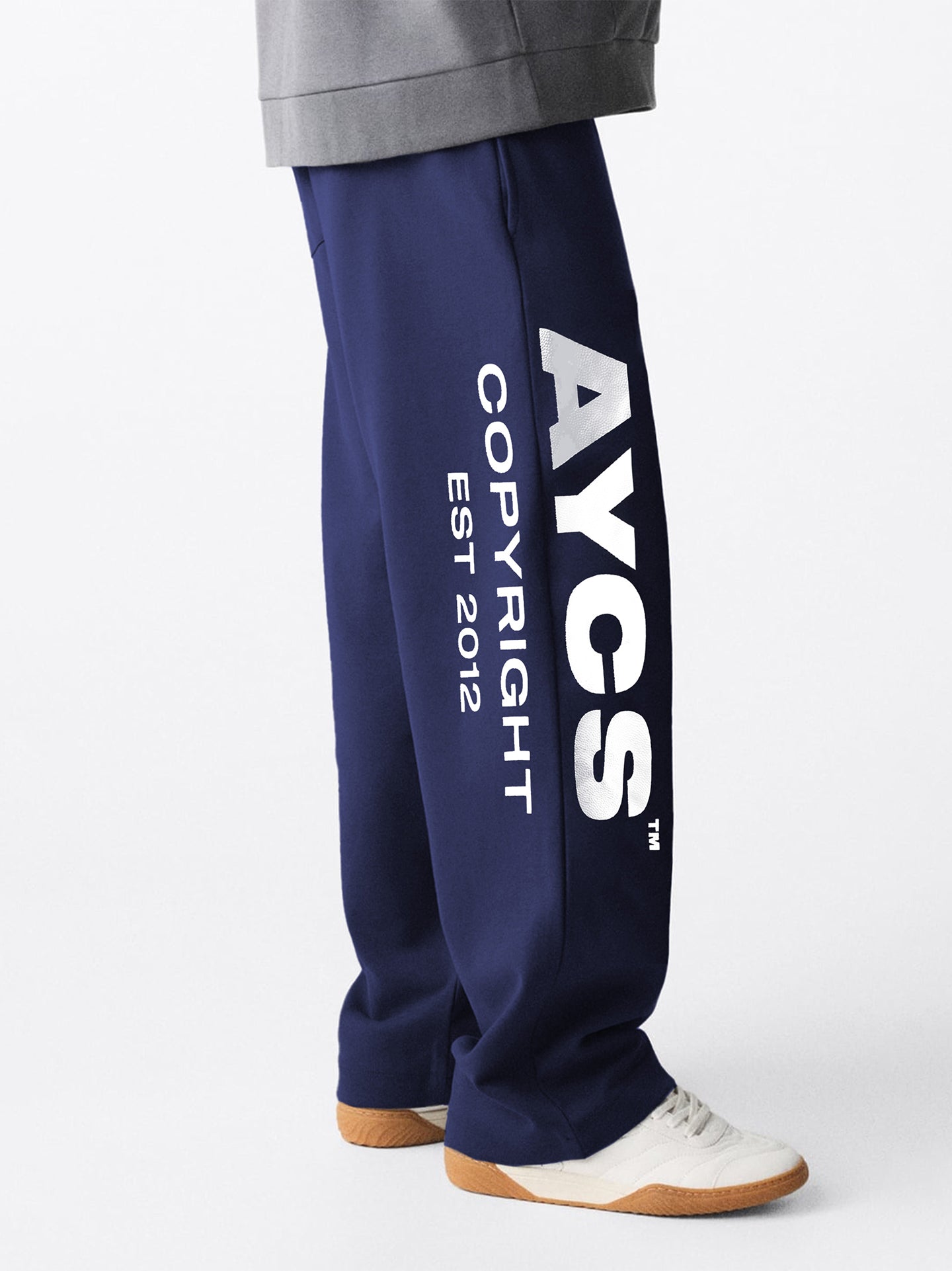 OG Logo Oversized Joggers (Navy)- AYCS