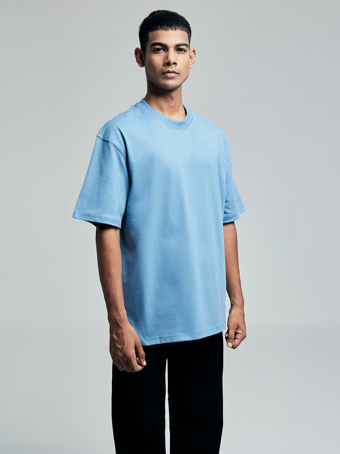 Premium Cotton AYCS OG LOGO Embroidery T-Shirt (BLUE)