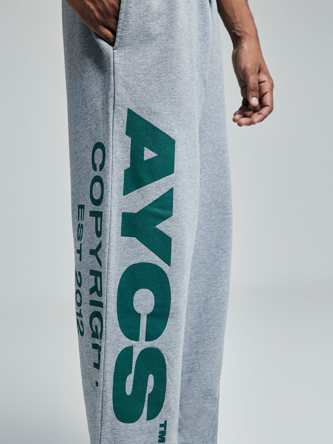 OG Logo Oversized Joggers (GREY) AYCS