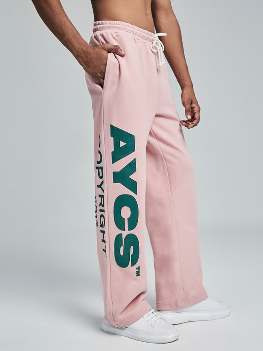 OG Logo Oversized Joggers (Pink)- AYCS